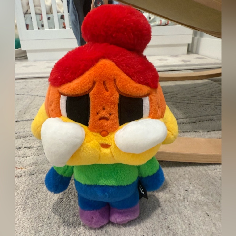 Colorful Plush Cheer Up Cry Baby Rainbow Toy